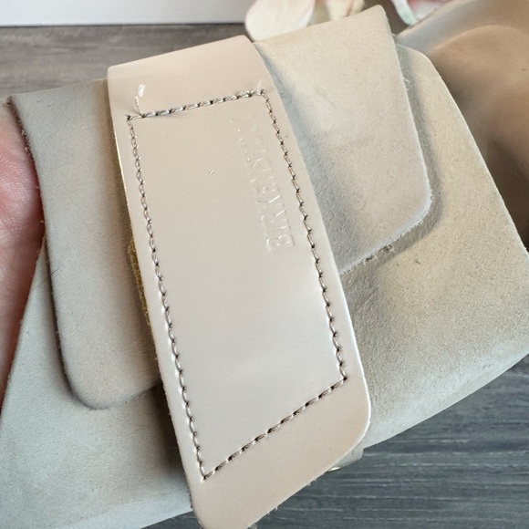Birkenstock Kyoto New Beige Nubuck Slide Sandals size EU38/US7-8 EUC $160 - Picture 13 of 15